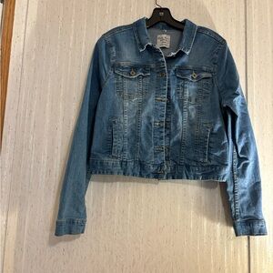 Women's Blue Denim Jean Jacket